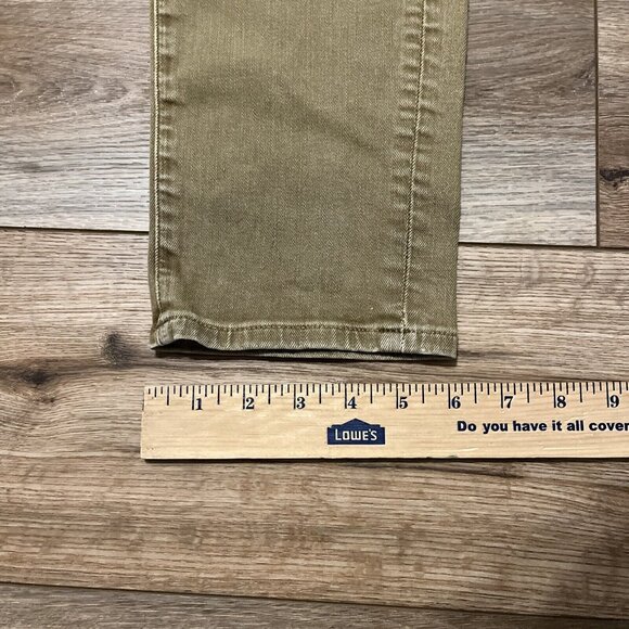 Men's American Eagle AE Athletic Fit Denim Jeans SZ 28x32 Tan Stretch Modern - Picture 6 of 12